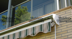 Viseres anti-pluja per a tendals